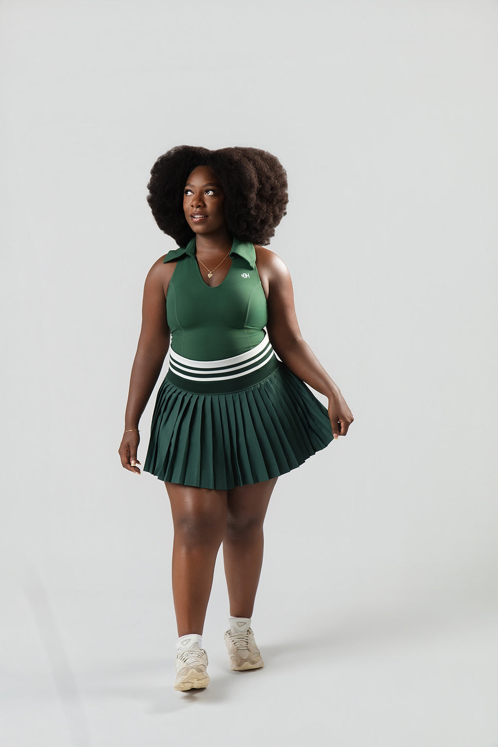 Court Pleated Skort