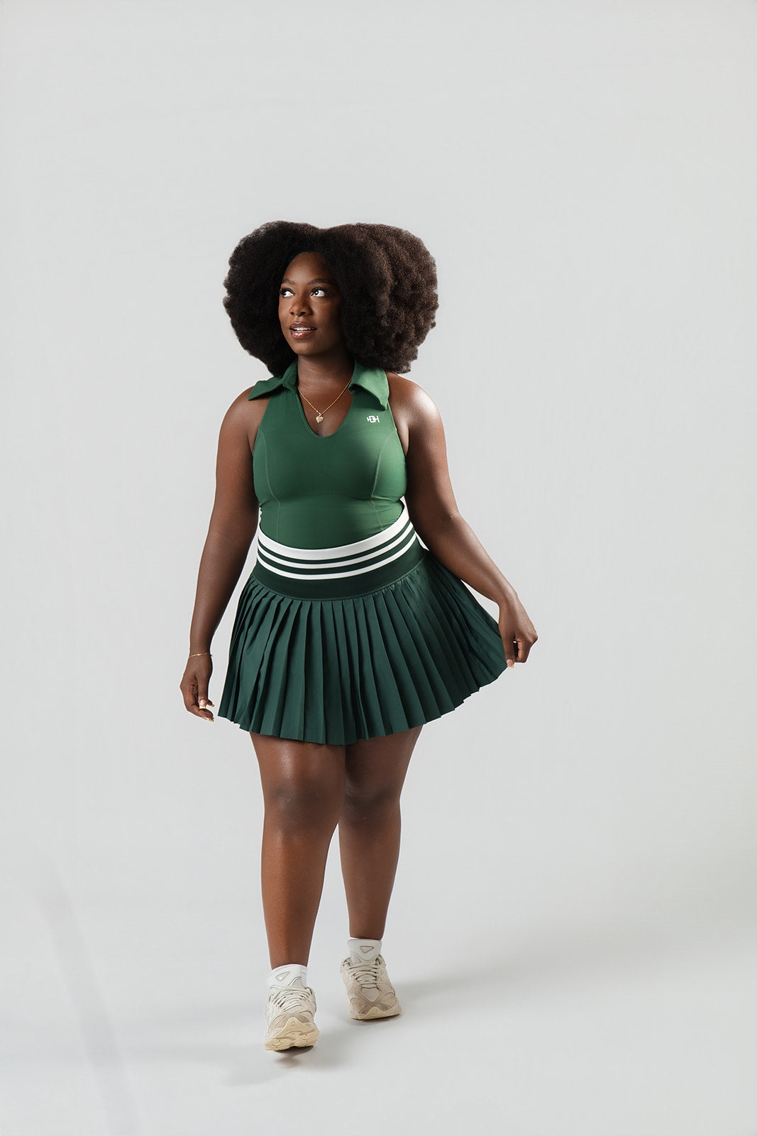 Court Pleated Skort