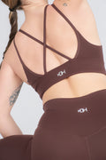 Grounded Cross Sports Bra